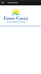 Mobile Screenshot of emercaseyfoundation.com